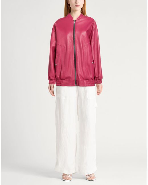 Magda Butrym Pink Jacket Sheepskin