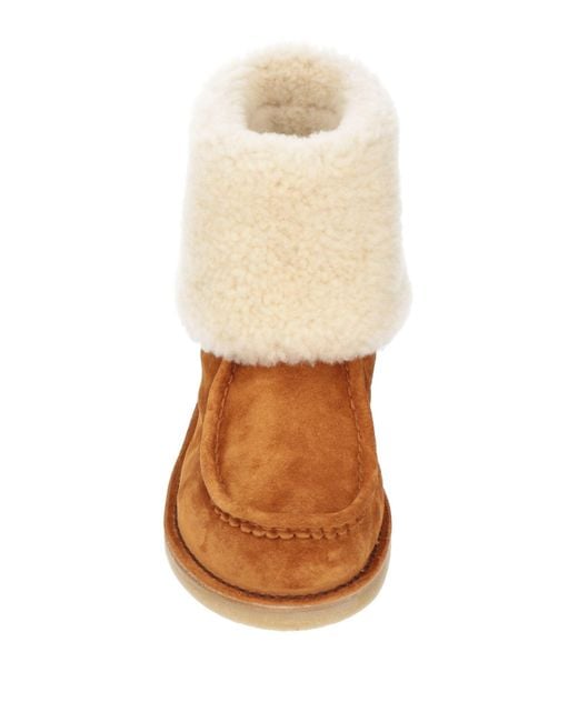 Chloé Brown Ankle Boots