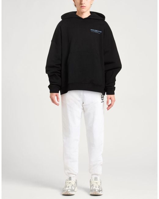 Versace Jeans Couture Black Sweatshirt Cotton for men