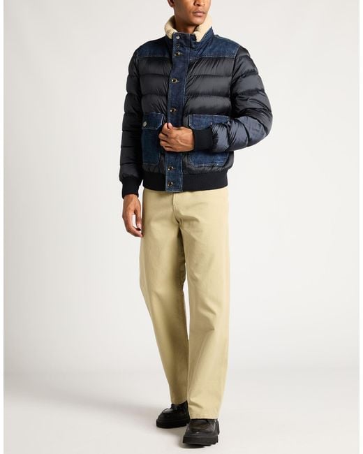 Moorer Blue Puffer for men