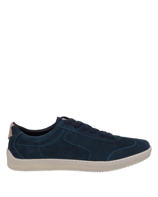 Lumberjack Blue Sneakers Soft Leather for men