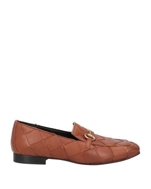 Zoe Brown Loafers