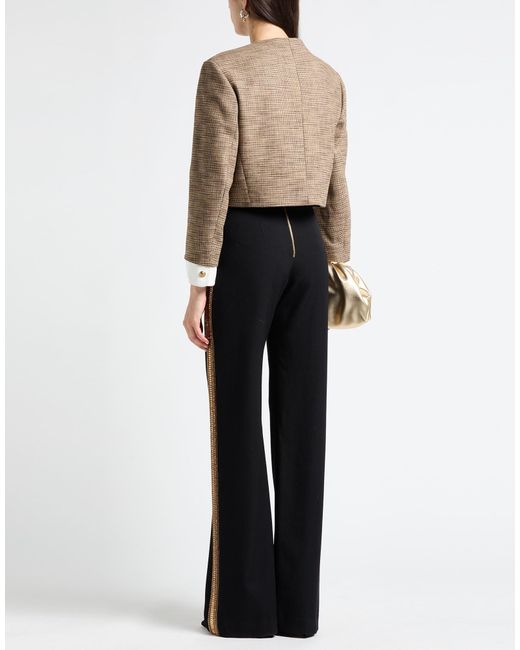 Sandro Gray Jacket Viscose, Polyester, Elastane