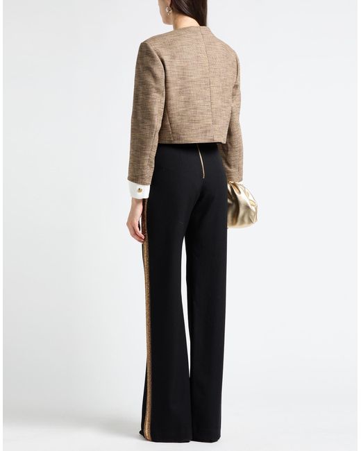 Sandro Gray Jacket Viscose, Polyester, Elastane