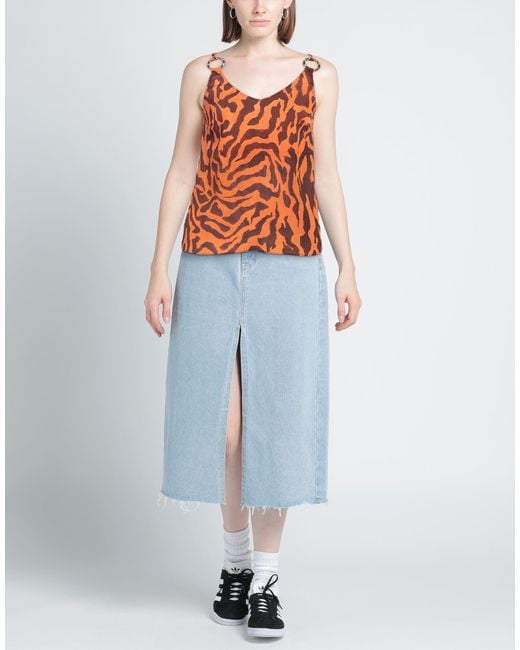 SIMONA CORSELLINI Orange Top