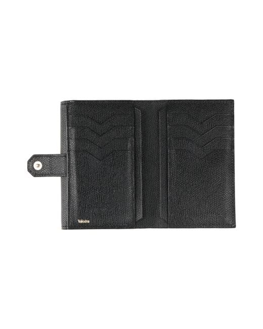 Valextra Black Brieftasche