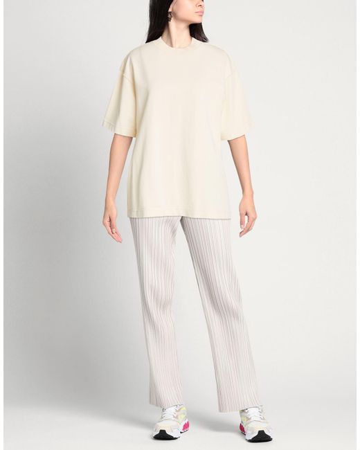 FEDERICO CINA Natural Ivory T-Shirt Cotton