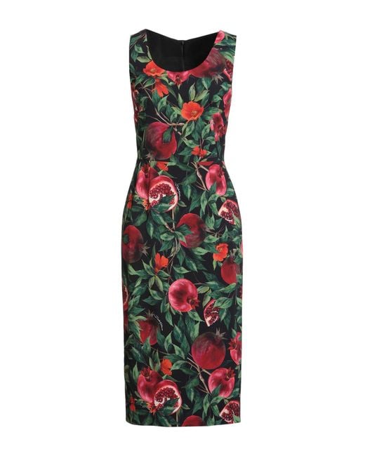 Vestito Midi di Dolce & Gabbana in Red