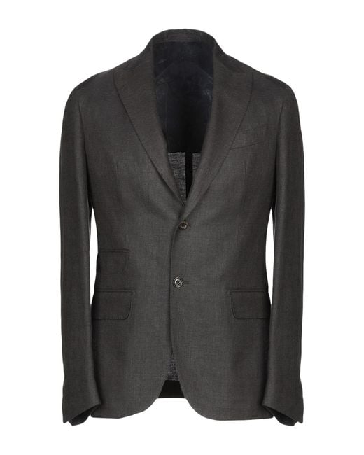 Eleventy Black Blazer for men