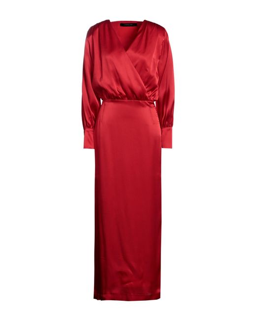 FEDERICA TOSI Red Maxi Dress