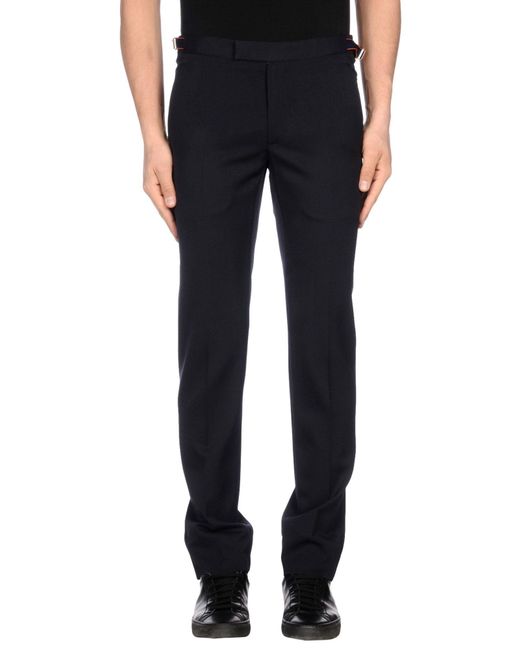 Dior Blue Midnight Pants Virgin Wool for men