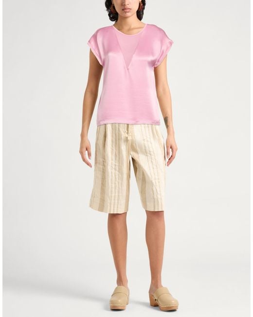 Pinko Pink Top Acetate, Polyester