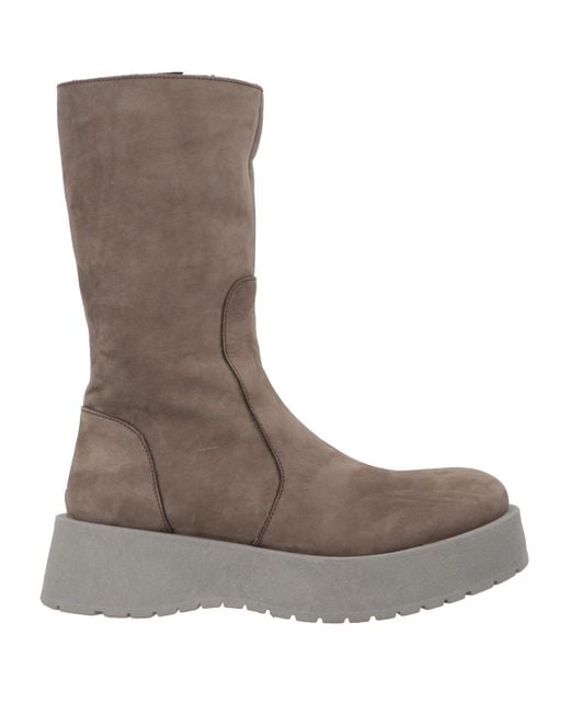 BUENO Brown Boot Leather