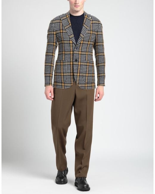 L.b.m. 1911 Gray Blazer for men