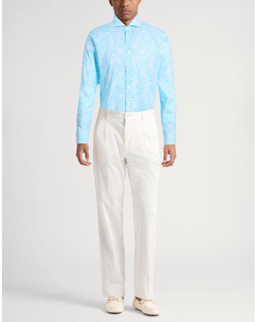 Camicia di Fedeli in Blue da Uomo