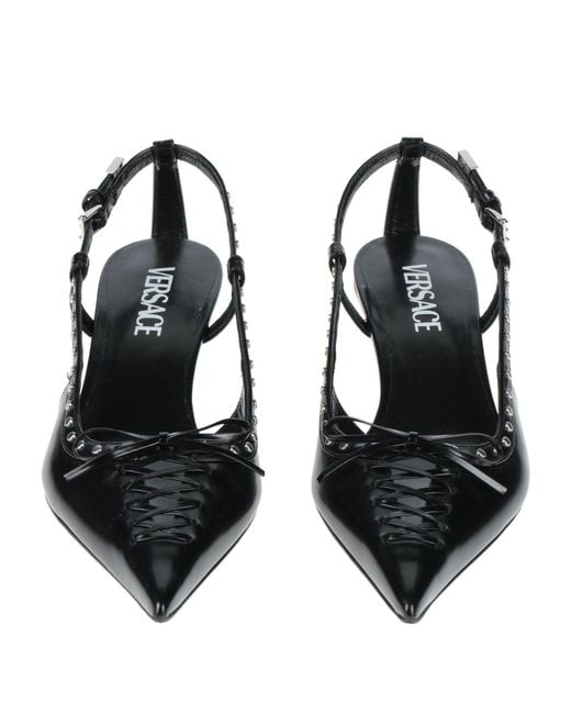 Versace Black Pumps