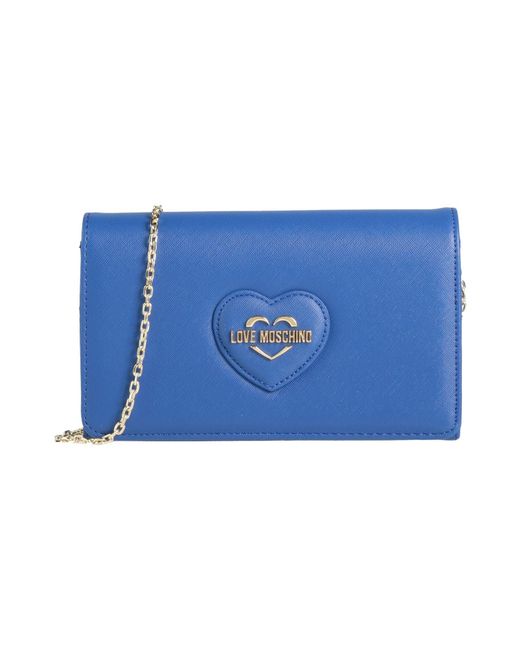Love Moschino Blue Cross-Body Bag