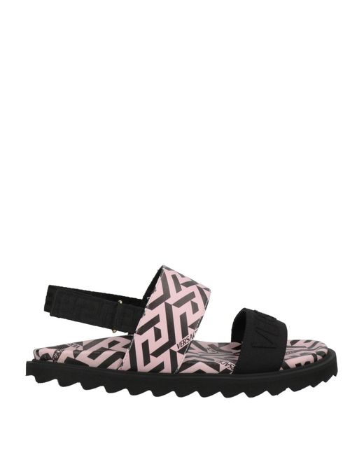 Versace Black Sandals