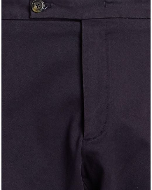 Messagerie Blue Pants Cotton, Elastane for men