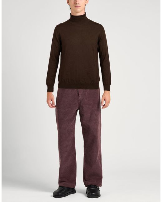 Daniele Alessandrini Brown Turtleneck for men