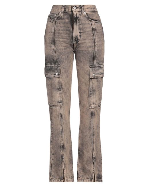 Pantalon en jean Calvin Klein en coloris Gray