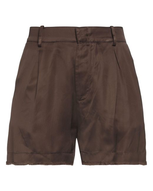 N°21 Brown Shorts & Bermuda Shorts