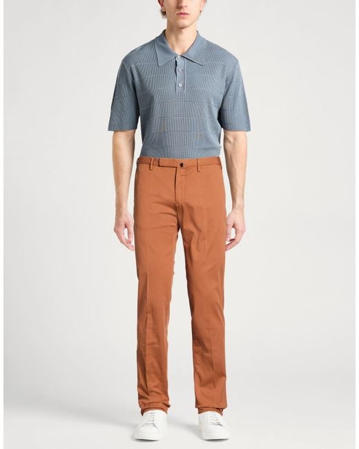 Incotex Brown Trouser for men