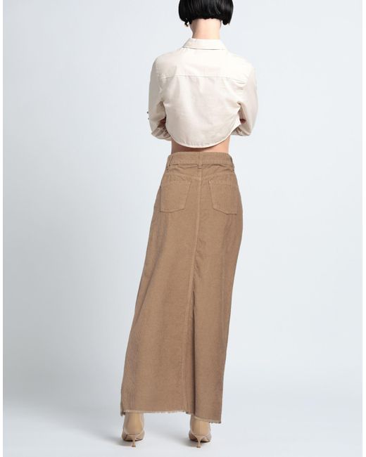 Souvenir Clubbing Brown Maxi Skirt