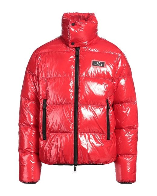 DSquared² Red Puffer for men