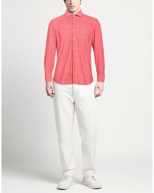 Ghirardelli Pink Shirts for men