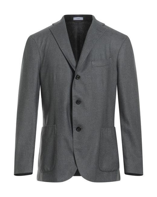 Boglioli Gray Blazer for men