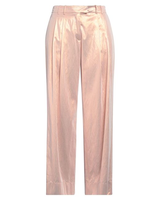Alysi Pink Pants Viscose, Polyester