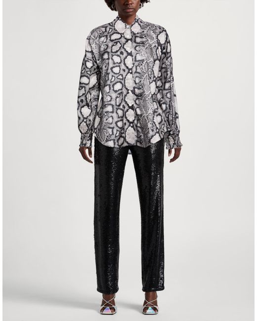 AllSaints Gray Shirt Polyester