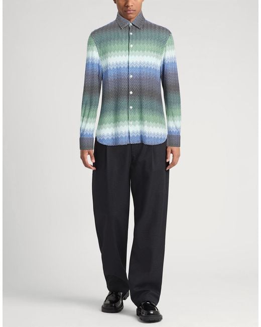 Missoni Blue Shirts for men