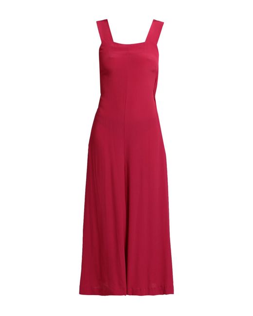 Semicouture Red Jumpsuit
