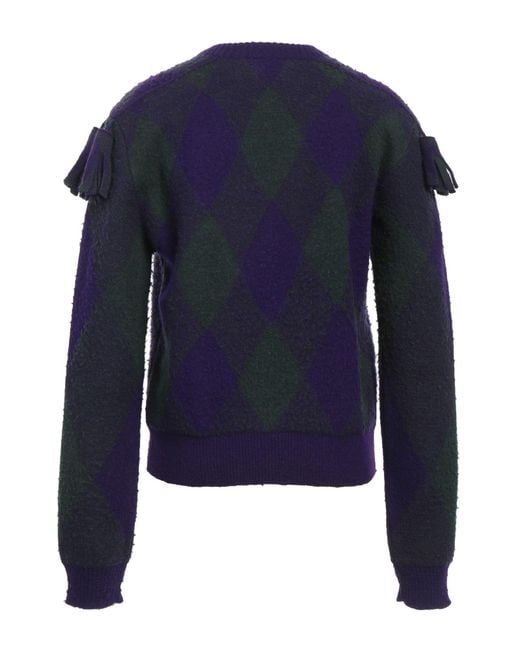 Burberry Blue Sweater Wool for men