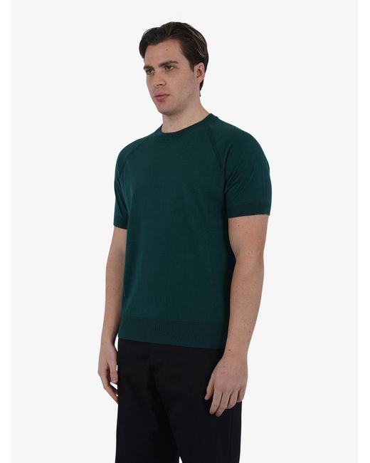 Paolo Pecora T-shirts in Green für Herren