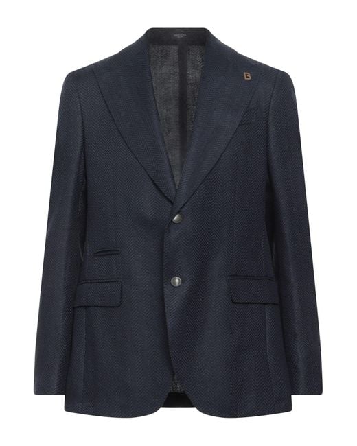 BRERAS Milano Blue Blazer for men