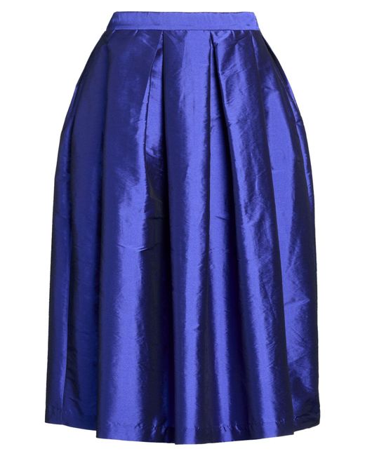 Blugirl Blumarine Blue Midi Skirt