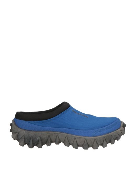 Salomon Blue Sneakers Textile Fibers