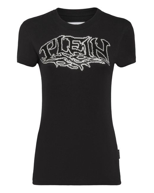 T-shirt di Philipp Plein in Black