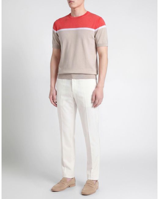 Pullover Moorer de hombre de color Pink