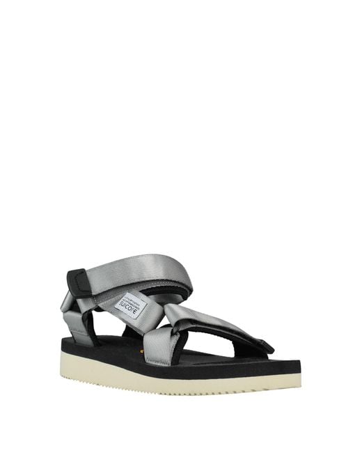 Suicoke Gray Sandals for men