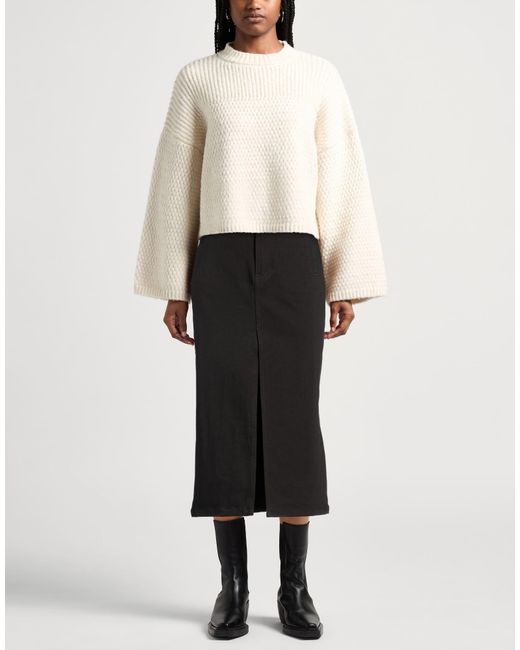 Miss Sixty Black Midi Skirts