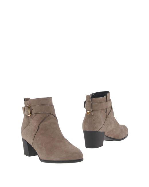 Hogan Green Ankle Boots Soft Leather