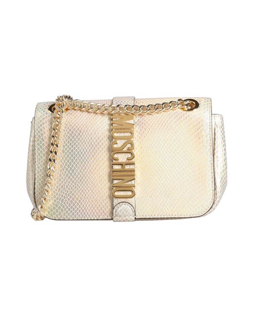 Moschino Crossbody Bag in Natural Lyst