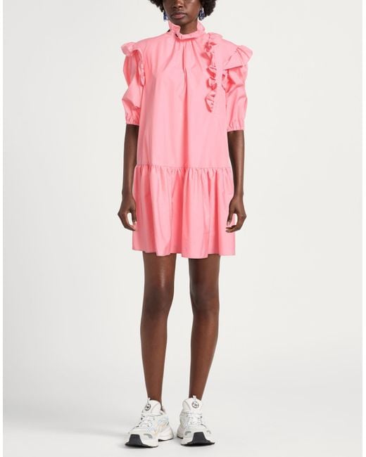 Maison Kitsuné Pink Mini Dresses