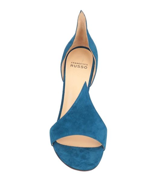Sandales Francesco Russo en coloris Blue