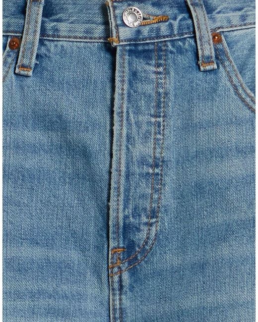 Re/done Blue Jeans Cotton