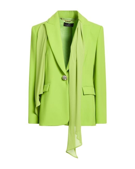 Clips Green Blazer Polyester, Elastane